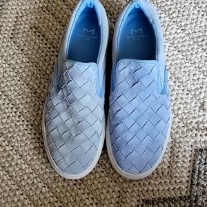 Marc Fisher Calla Light Blue Woven Women's Shoe Size 7.5M